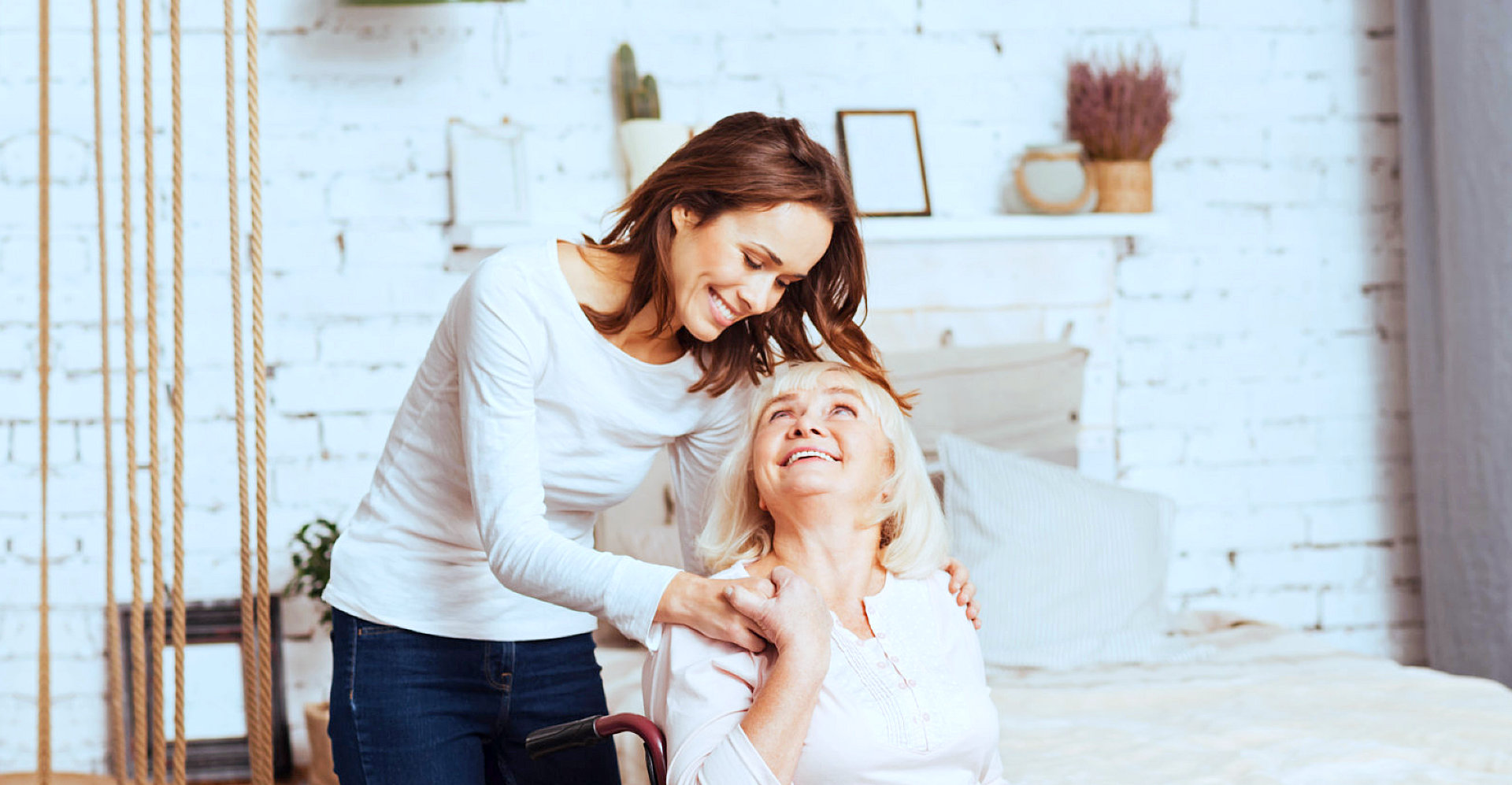 assisting the elderly