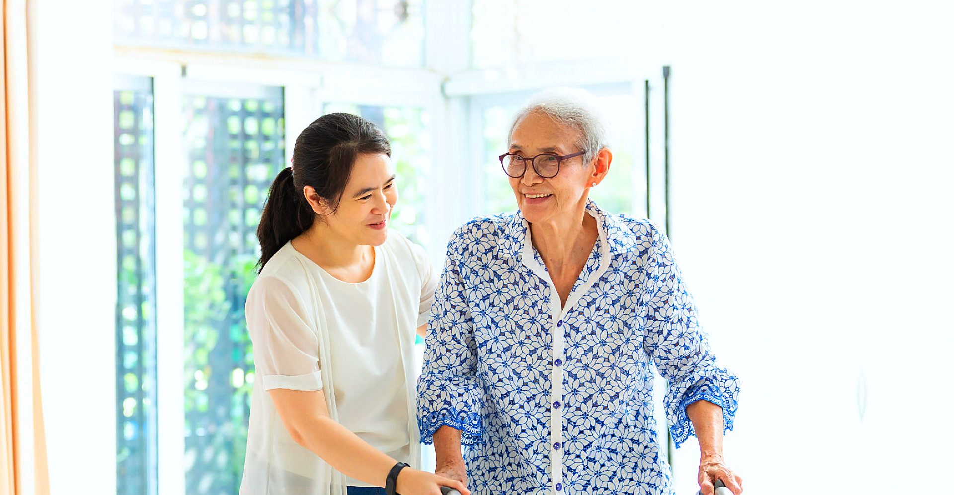 assisting the elderly